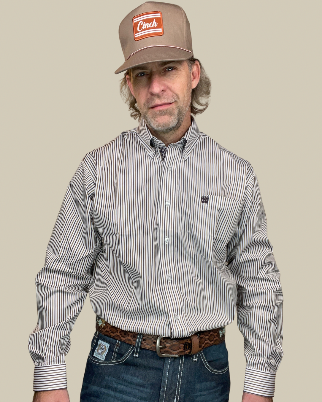 Men's Long Sleeve Stripes