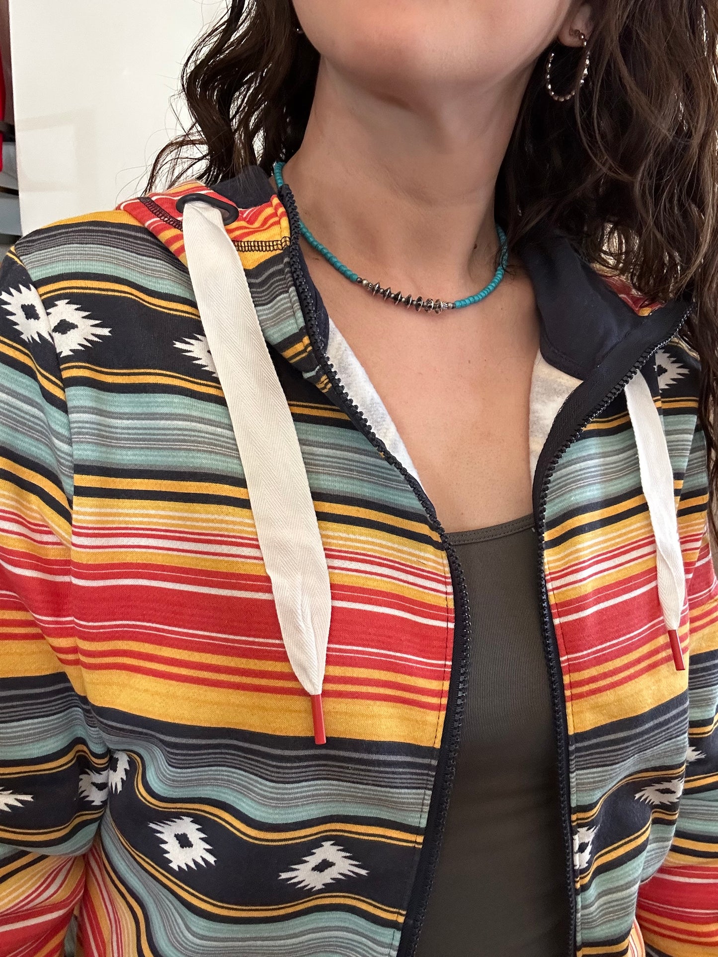 Cruel Denim | Womens Hoodie | Orange + Multi