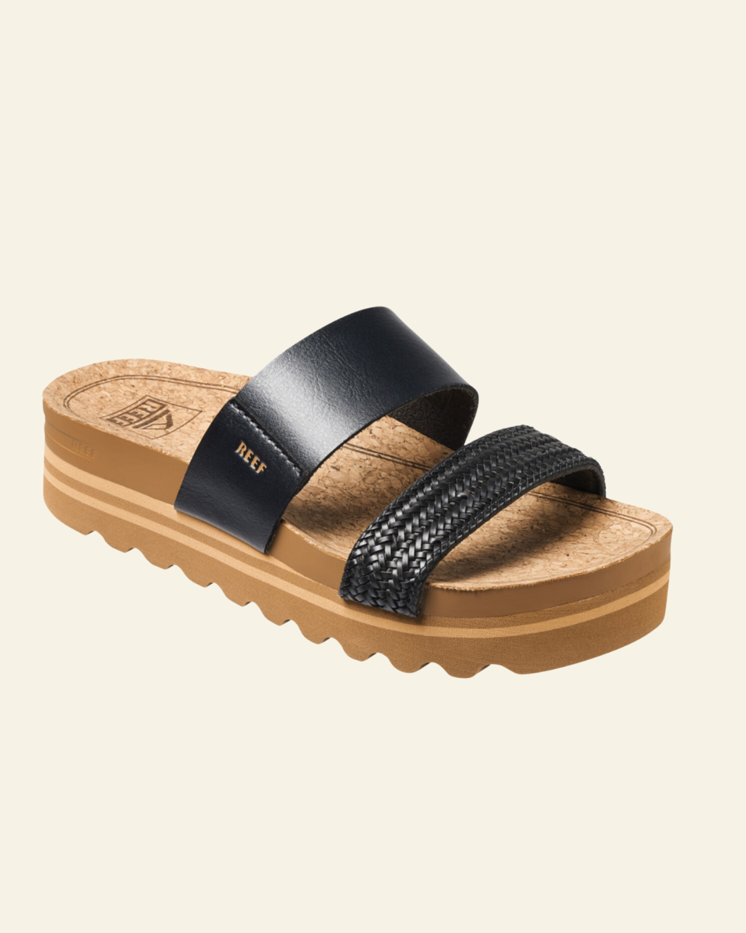 Reef | Cushion Vista Hi | Braided Black