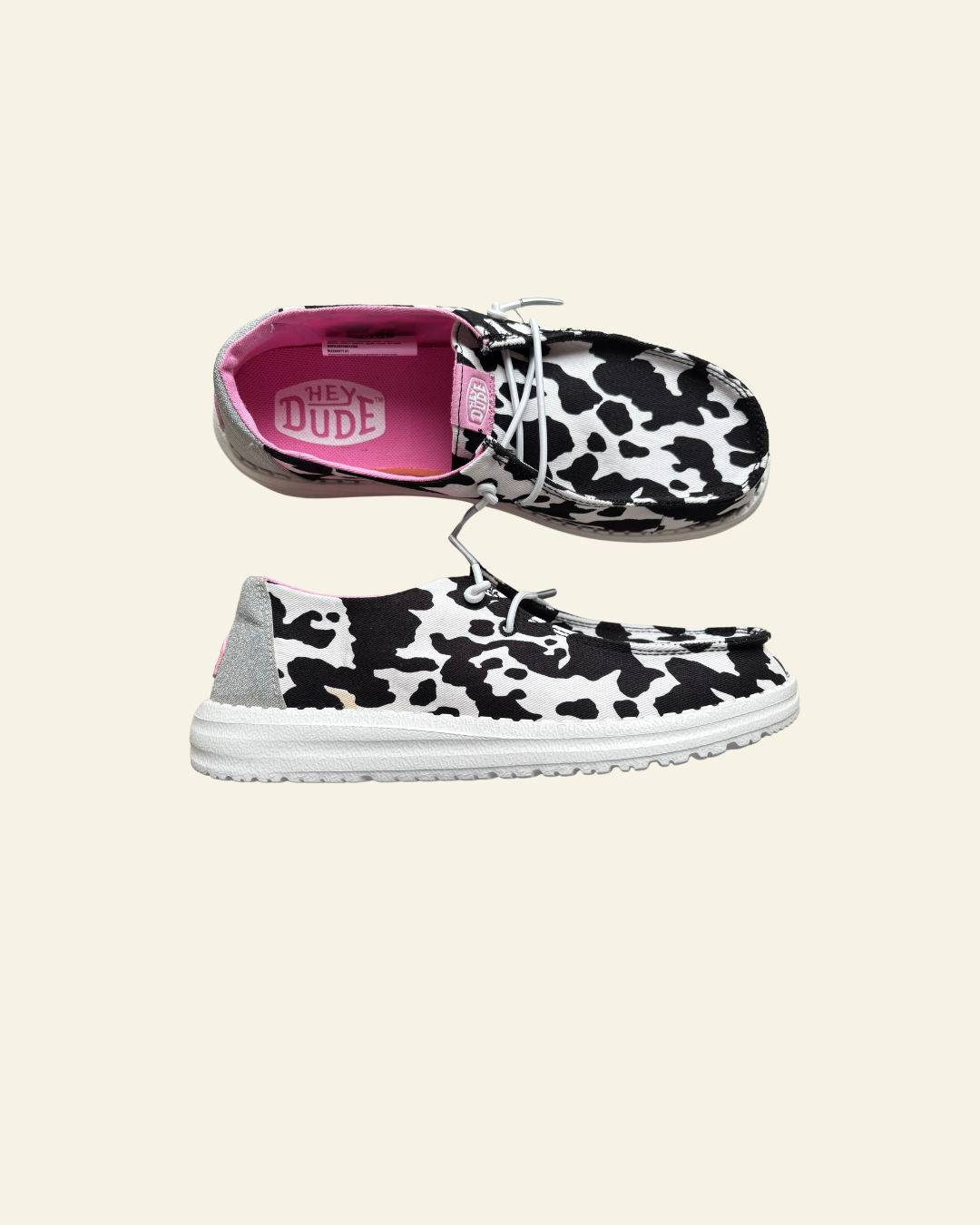 HEYDUDE | Women | Wendy Cowgirl Sparkle Black White