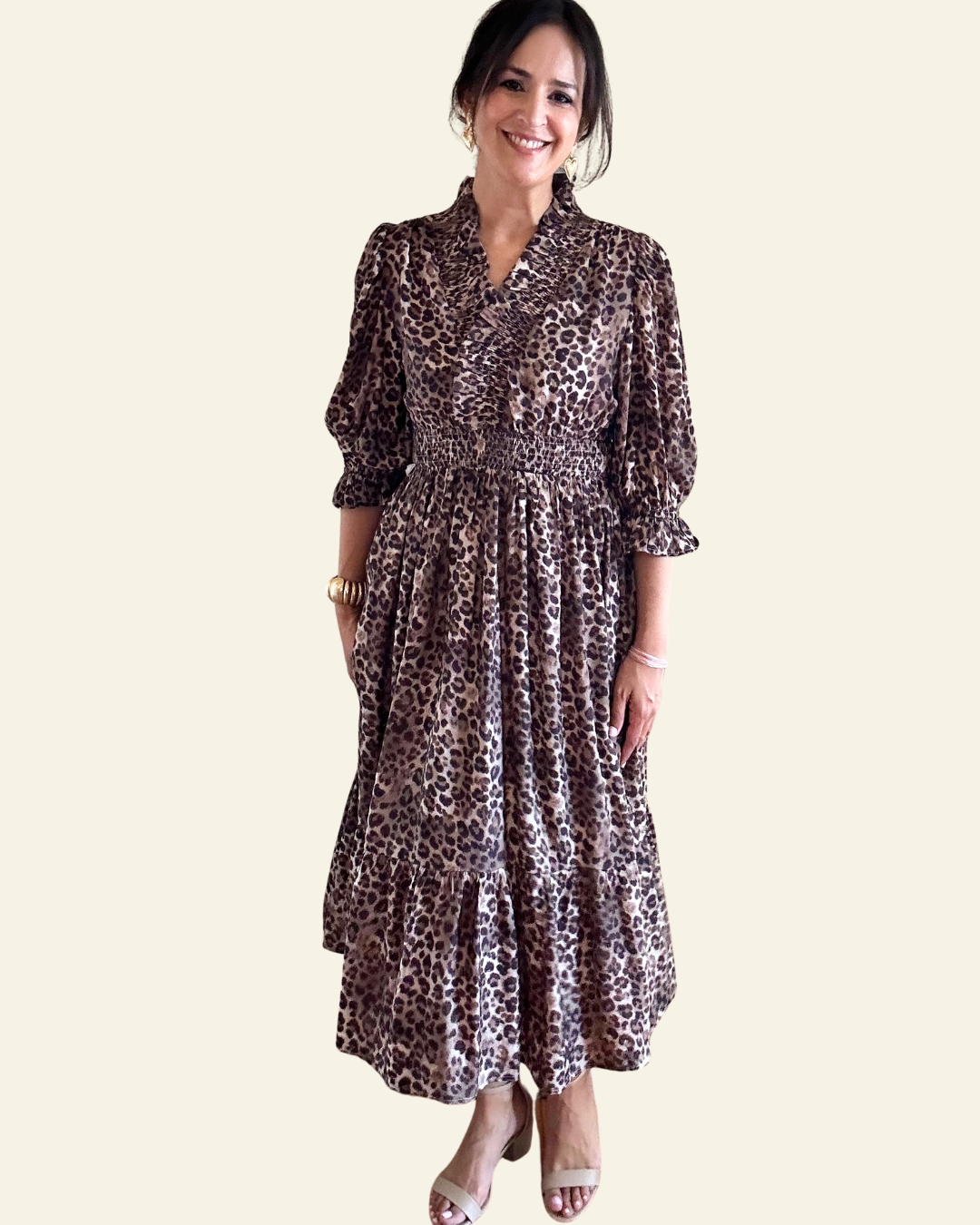 Rawr Maxi Dress | Leopard Print