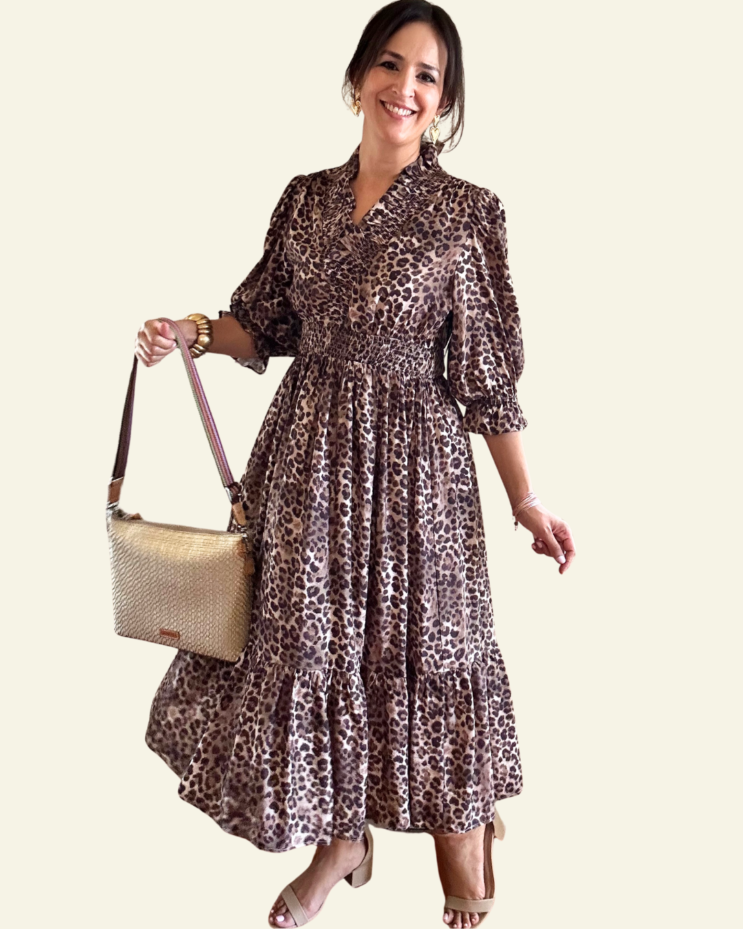 Rawr Maxi Dress | Leopard Print