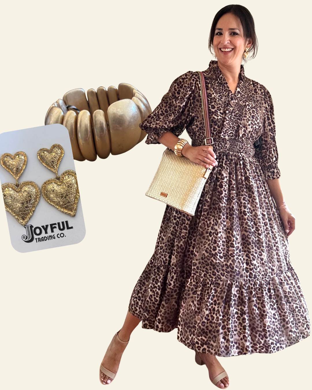 Rawr Maxi Dress | Leopard Print