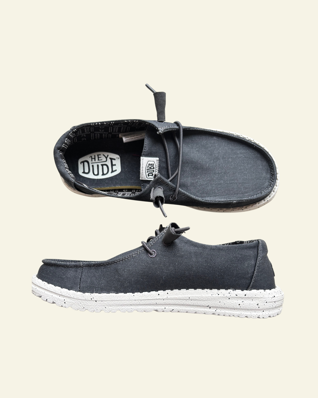 HEYDUDE | Wendy Stretch Canvas Black