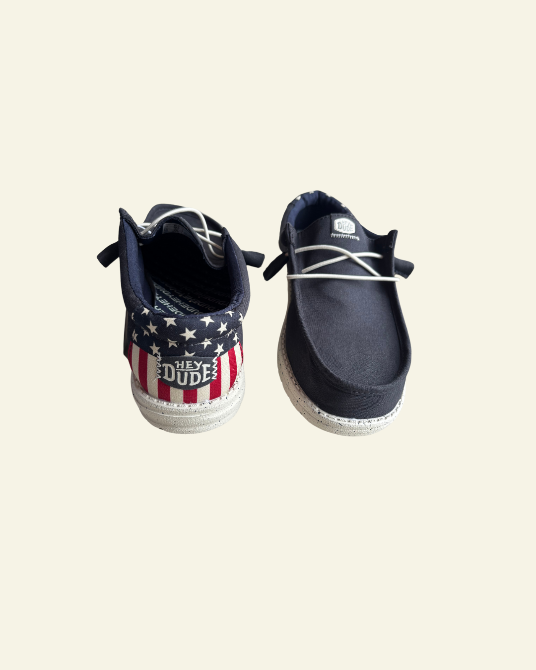 HEYDUDE | Men | Wally Americana Navy White