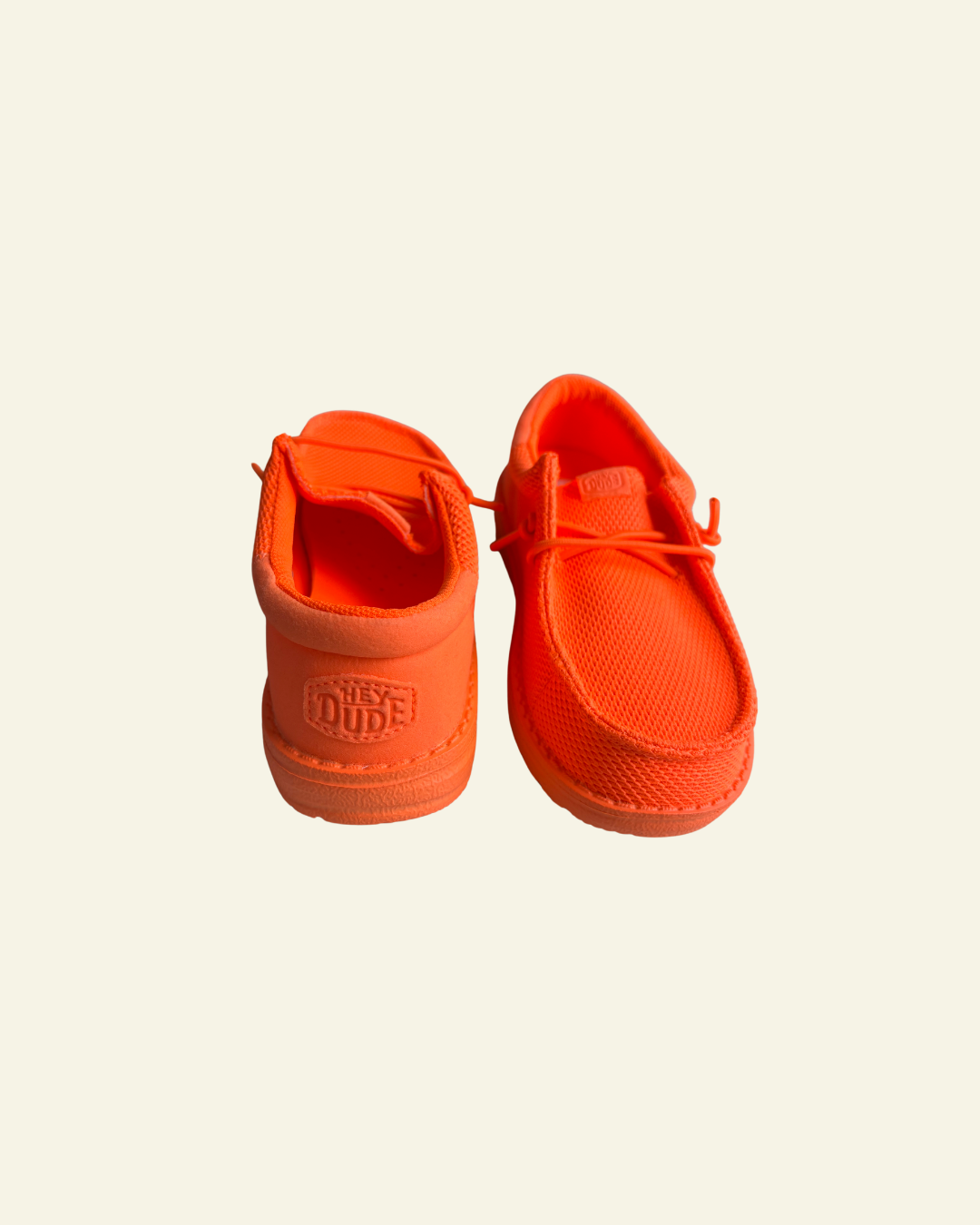 HEYDUDE | Youth | Wally Youth Funk Mono Neon Orange