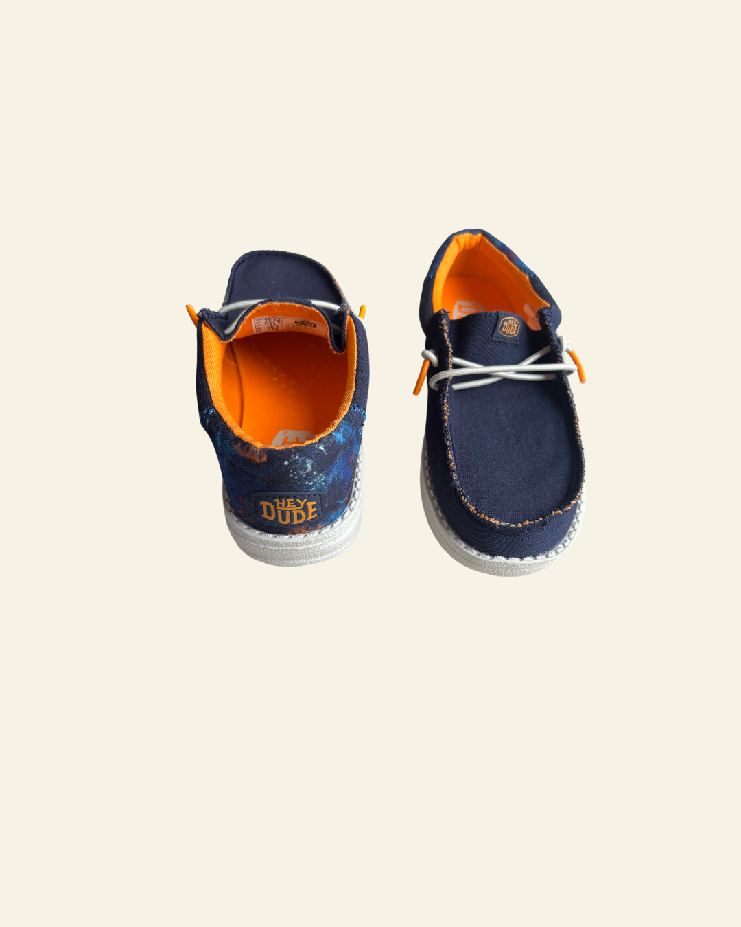 HEYDUDE | Youth | Wally Funk Splatter Navy