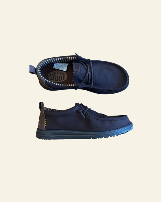 HEYDUDE | Men | Wally Vintage Classic Dark Brown