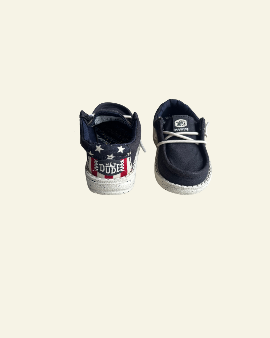 HEYDUDE | Toddler | Wally Americana Navy White