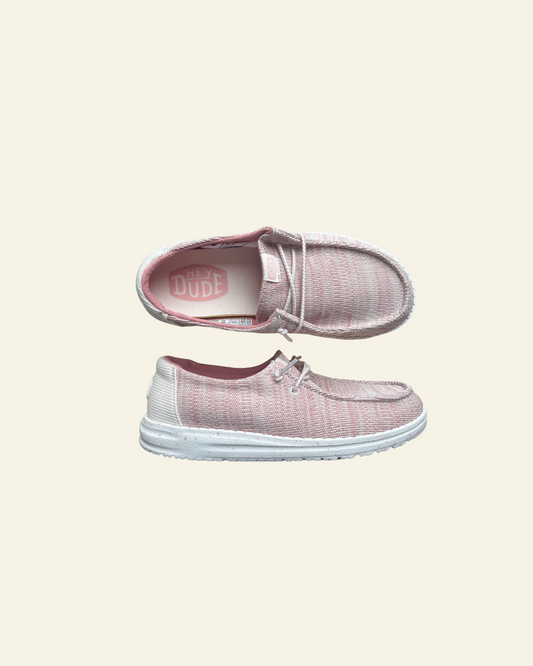 HEYDUDE | Youth | Wendy Sport Mesh Light Pink