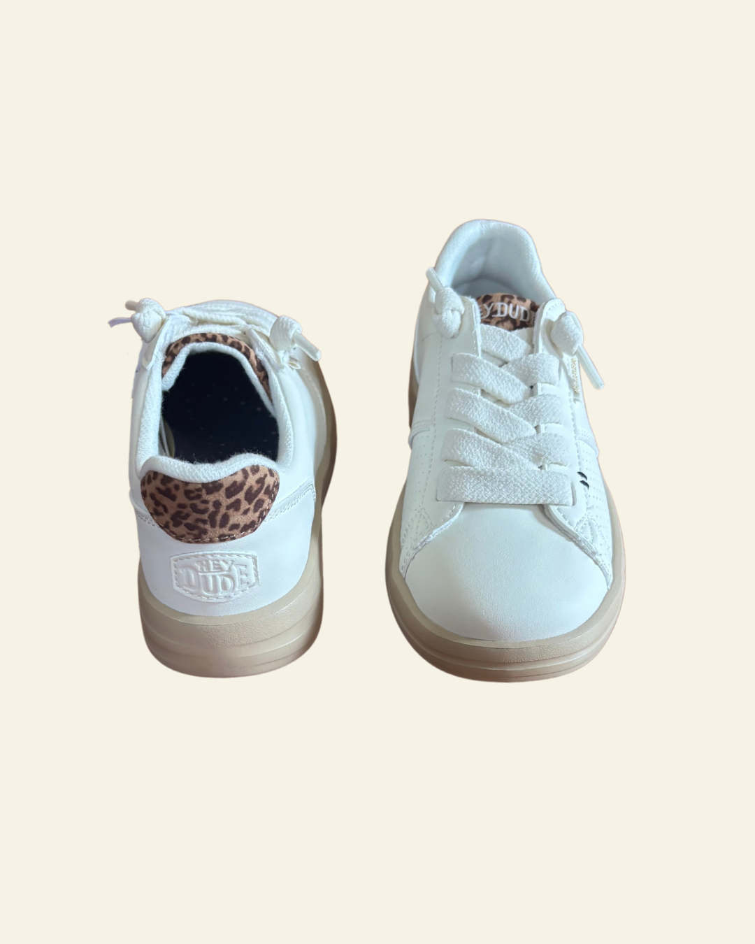 HEYDUDE | Women | Karina Duo Classic Egret Leopard Multi