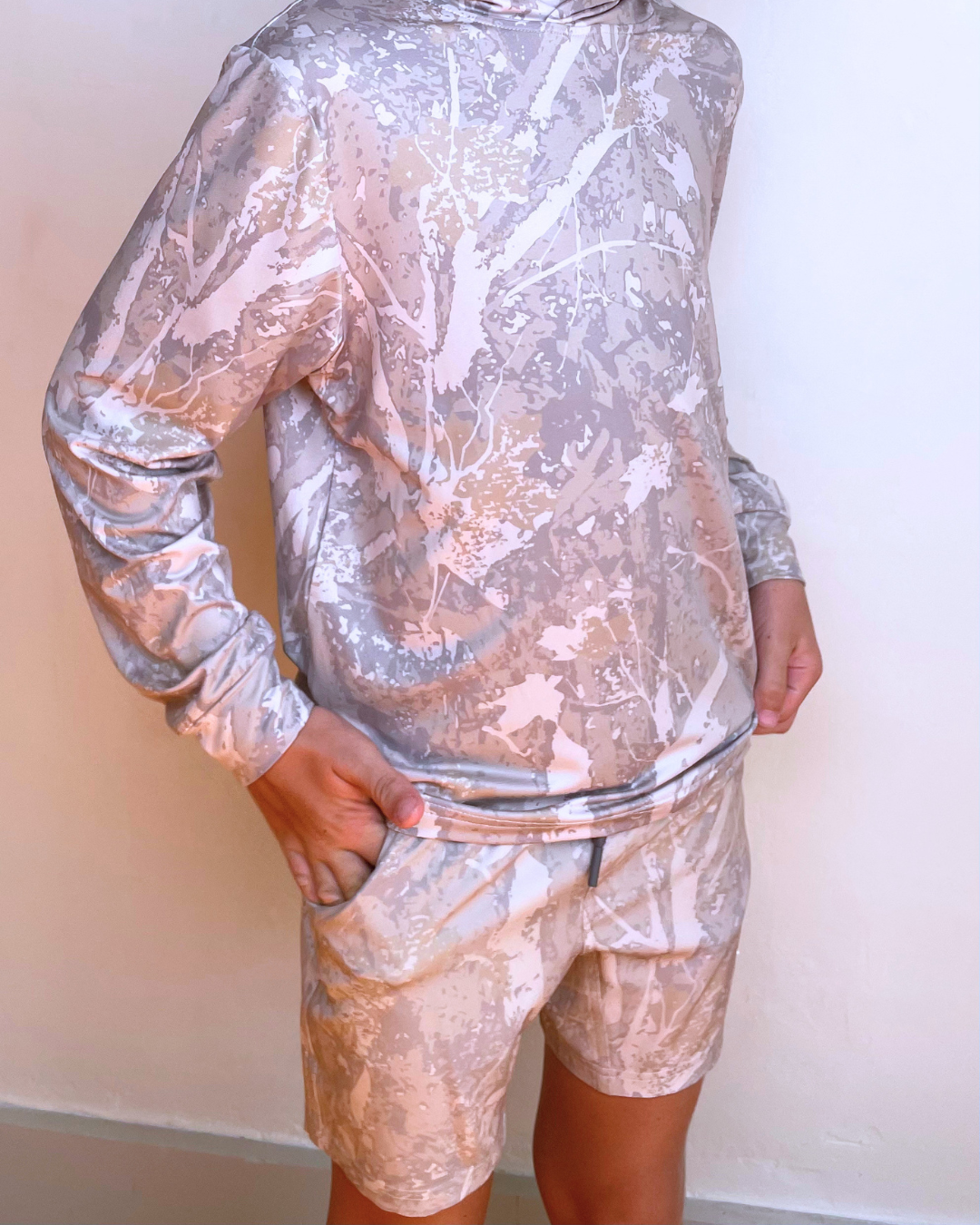 Burlebo | YOUTH | Athletic Short | Drifter Camo