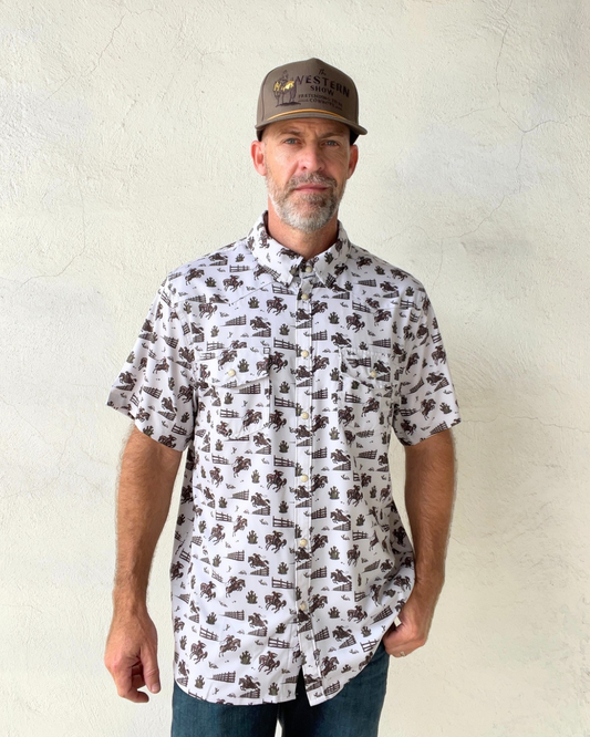 Burlebo | Performance Western Shirt | Cowboy Country