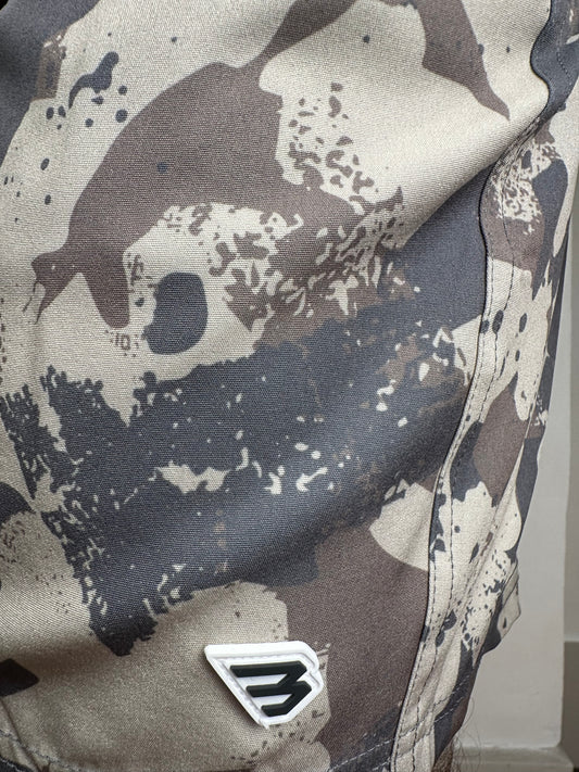Burlebo | Athletic Shorts | Splatter Camo