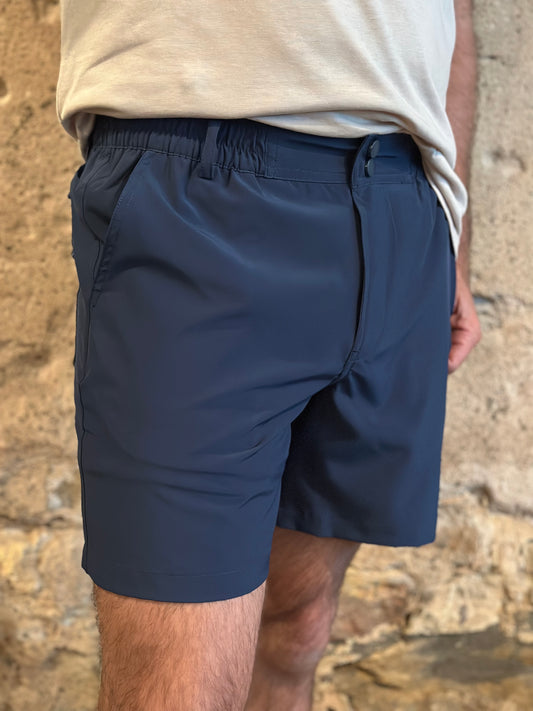 Burlebo | Everyday Short | Deep Water Navy Mayan Pocket 7" The Original