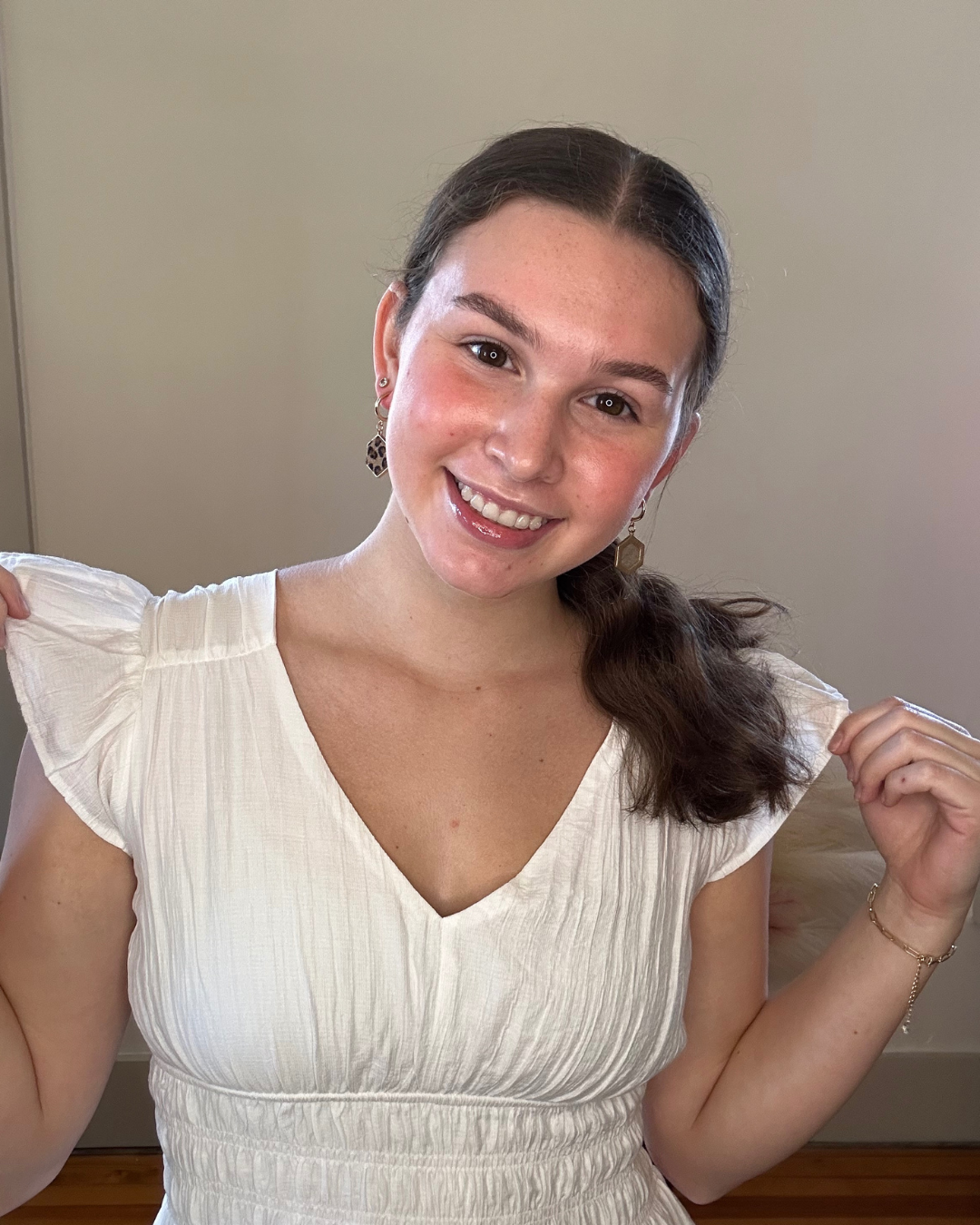 Lovely Mini Dress | White