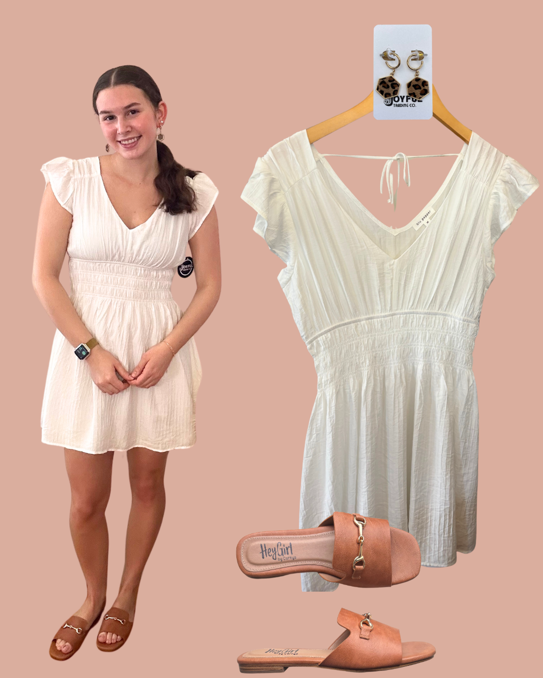 Lovely Mini Dress | White