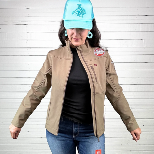 CINCH | Women's Bonded Conceal & Carry Jacket | Brown