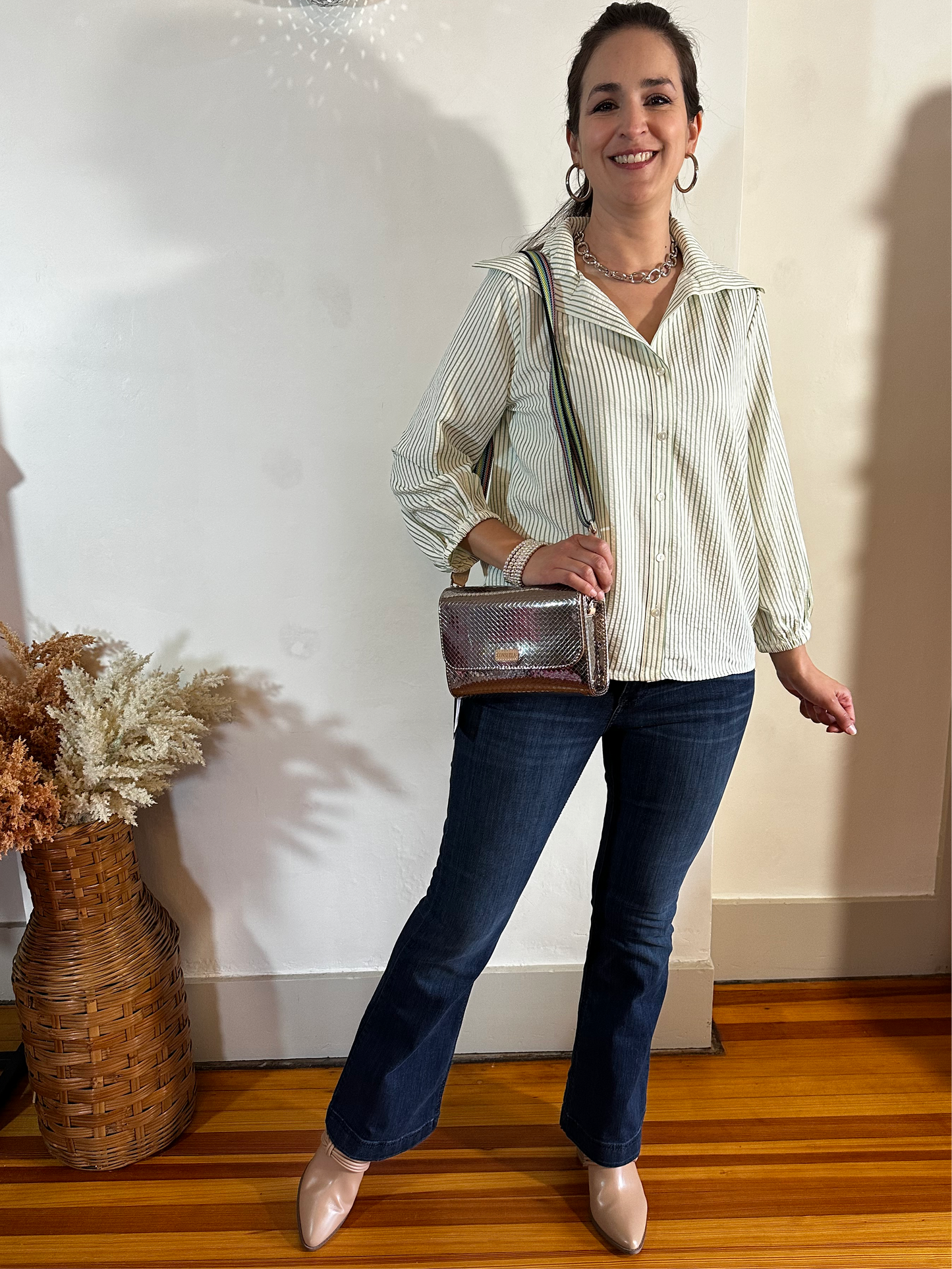 Women's Long Sleeve Top | Green Tea