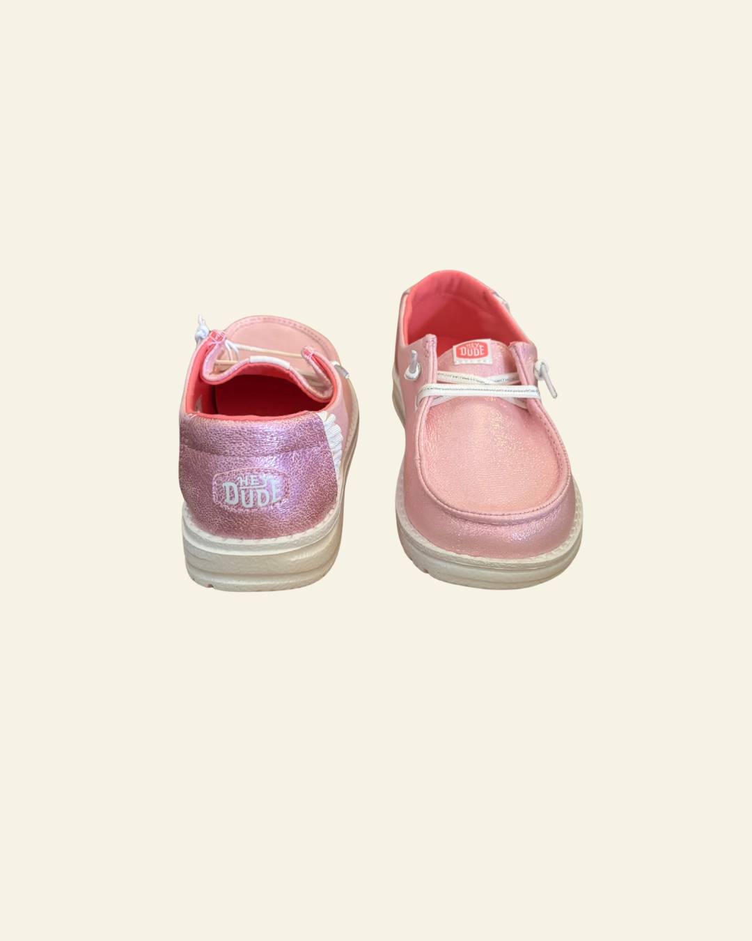 HEYDUDE | Youth | Wendy Y Dazzling Sparkle Pink