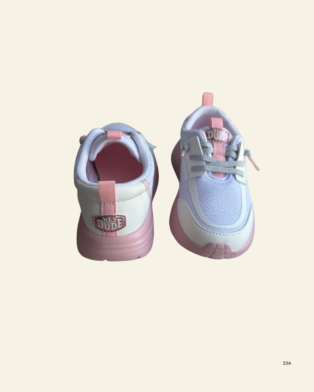 HEYDUDE | Youth | Sirocco Play Youth Pastel Ombre White Pink