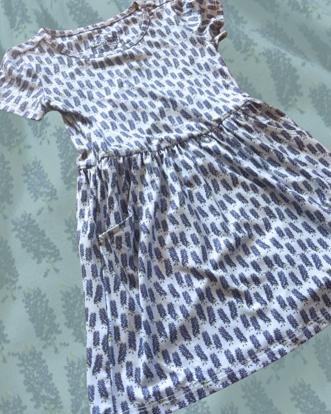 Burlebo | YOUTH Moxie Dress | Bluebonnets