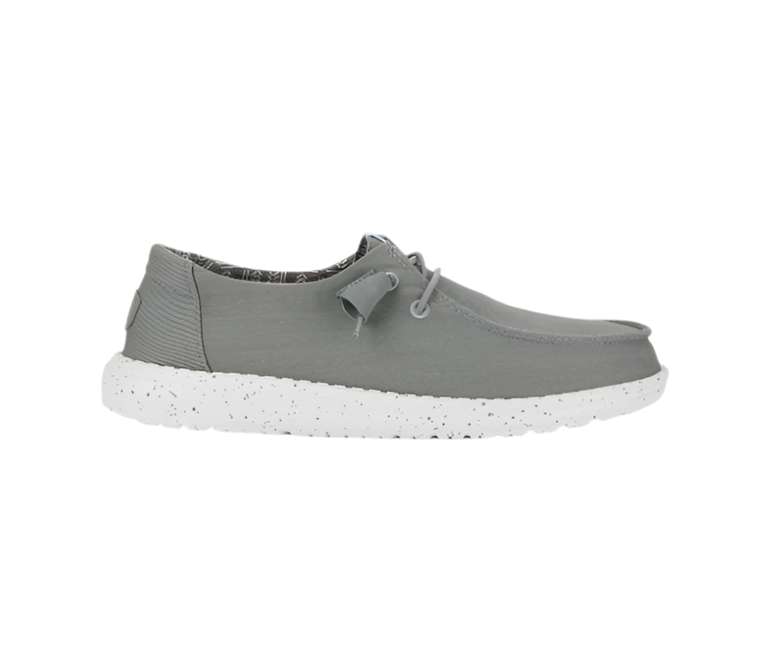 HEYDUDE | Wendy Stretch Canvas Monument Grey