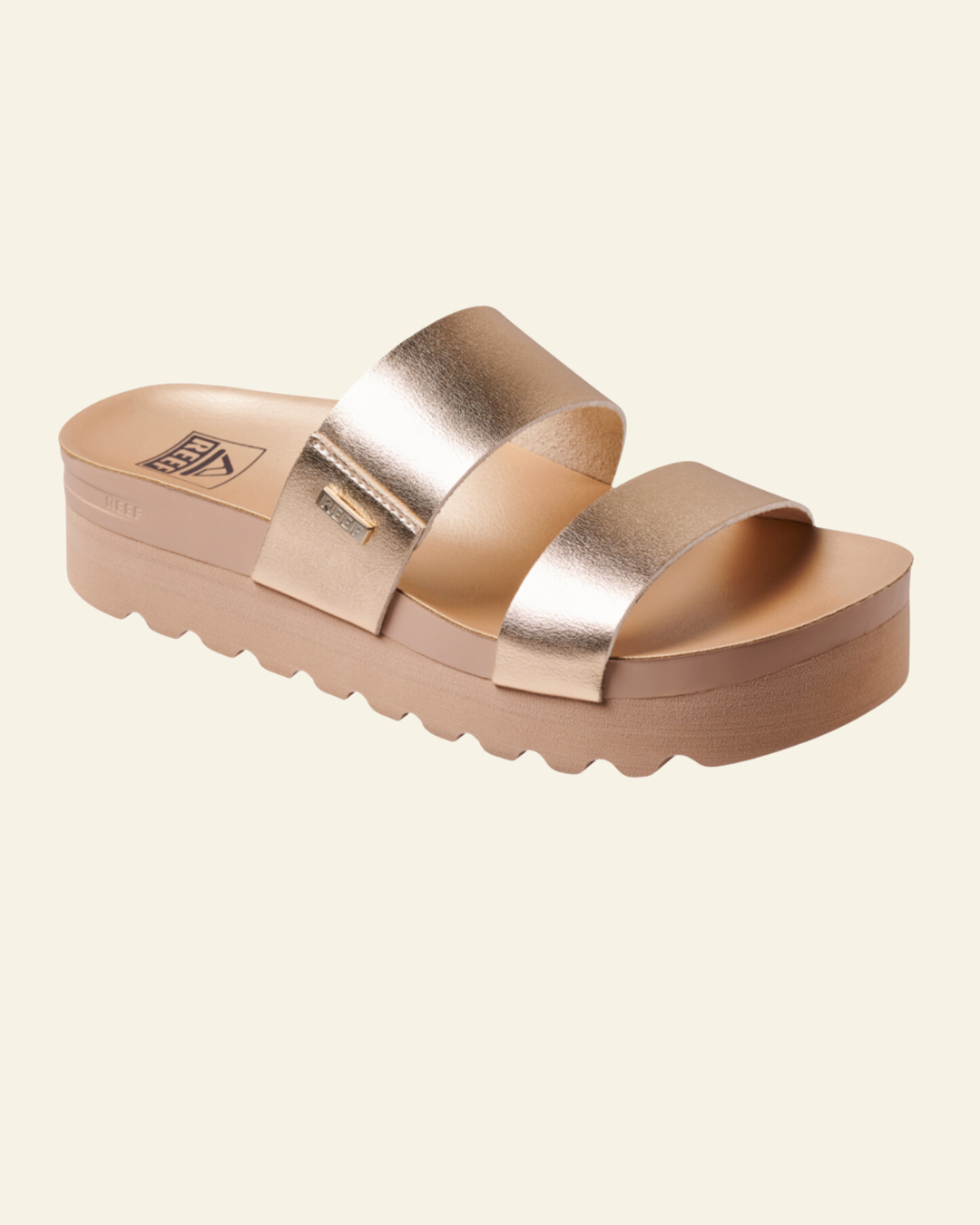 Reef | Cushion Vista Hi Sandal | Golden Hour