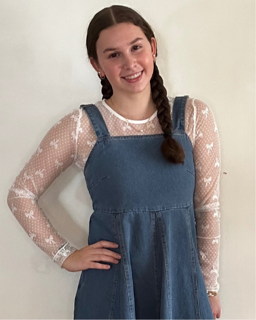 Bow Lace Long Sleeve Top | White