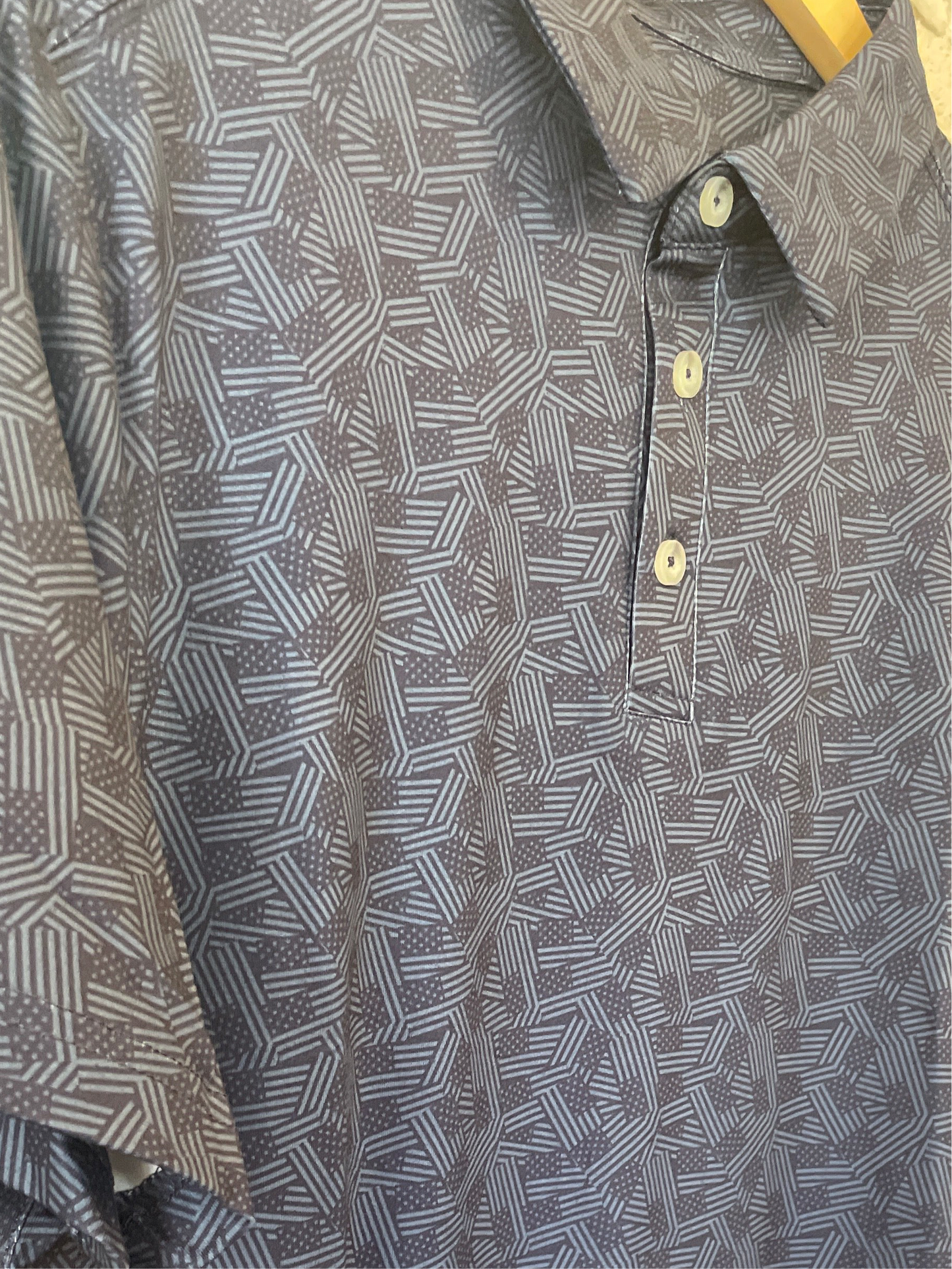 Burlebo | Performance Polo | Stars & Stripes Navy