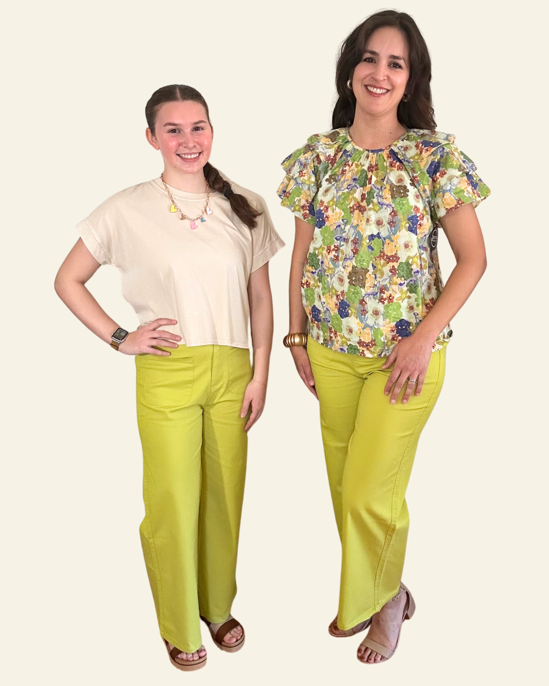 Centi Pants | Chartreuse
