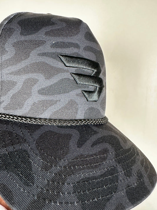 Burlebo | Cap | Flying B | Black Camo