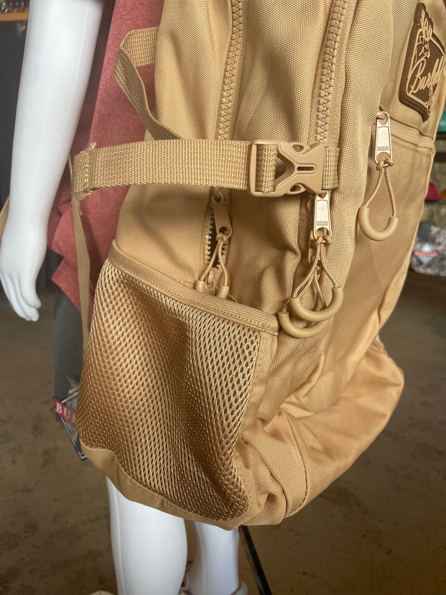 Burlebo | Backpack | Coyote Tan