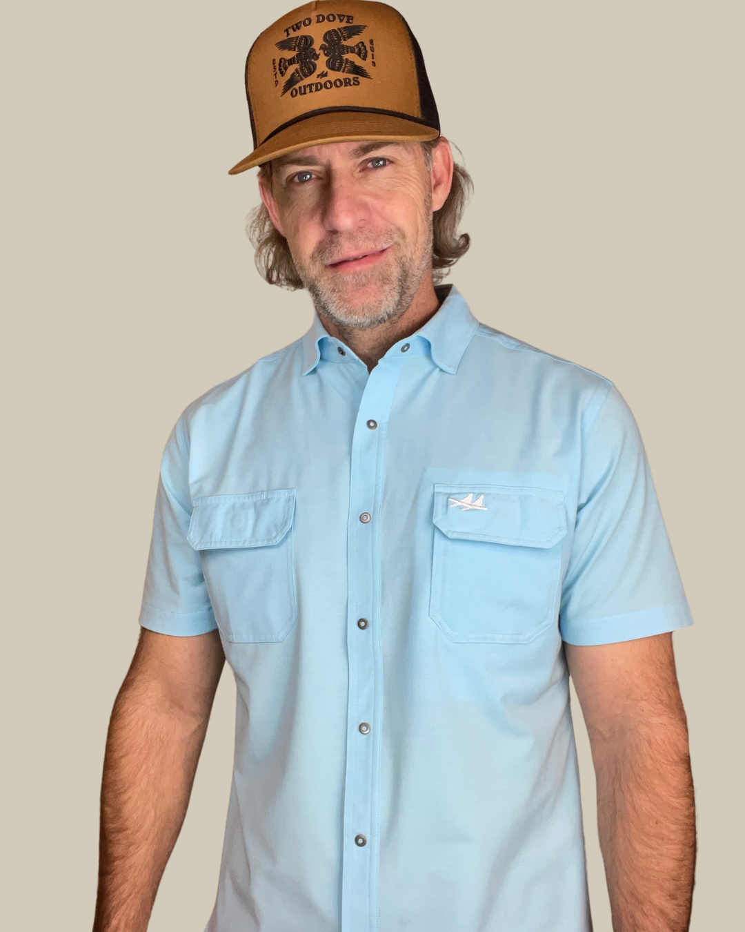 Two Dove Outdoors | The Rio Short Sleeve | Aqua