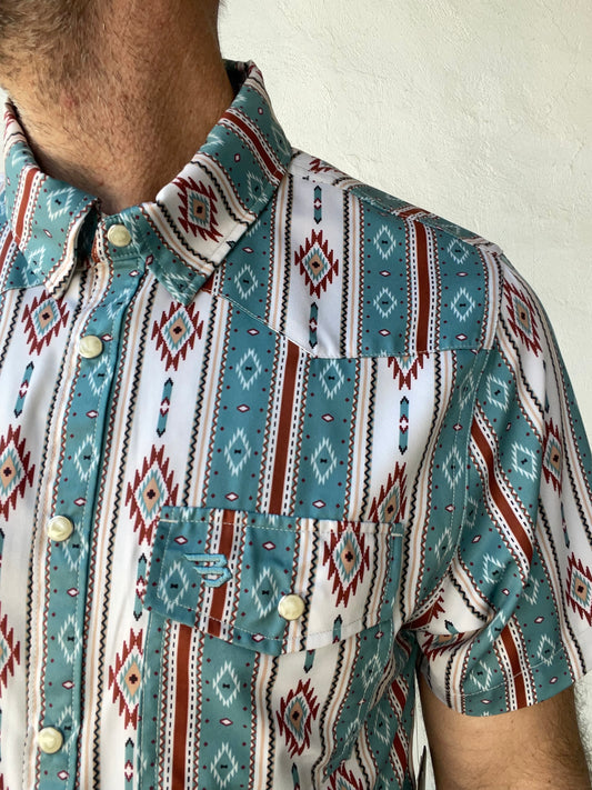 Burlebo | Performance Western Shirt | The Abbott