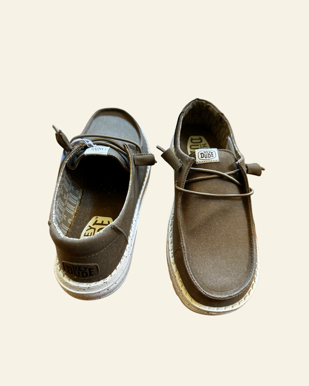 HEYDUDE | Women | Wendy Stretch Canvas Taupe