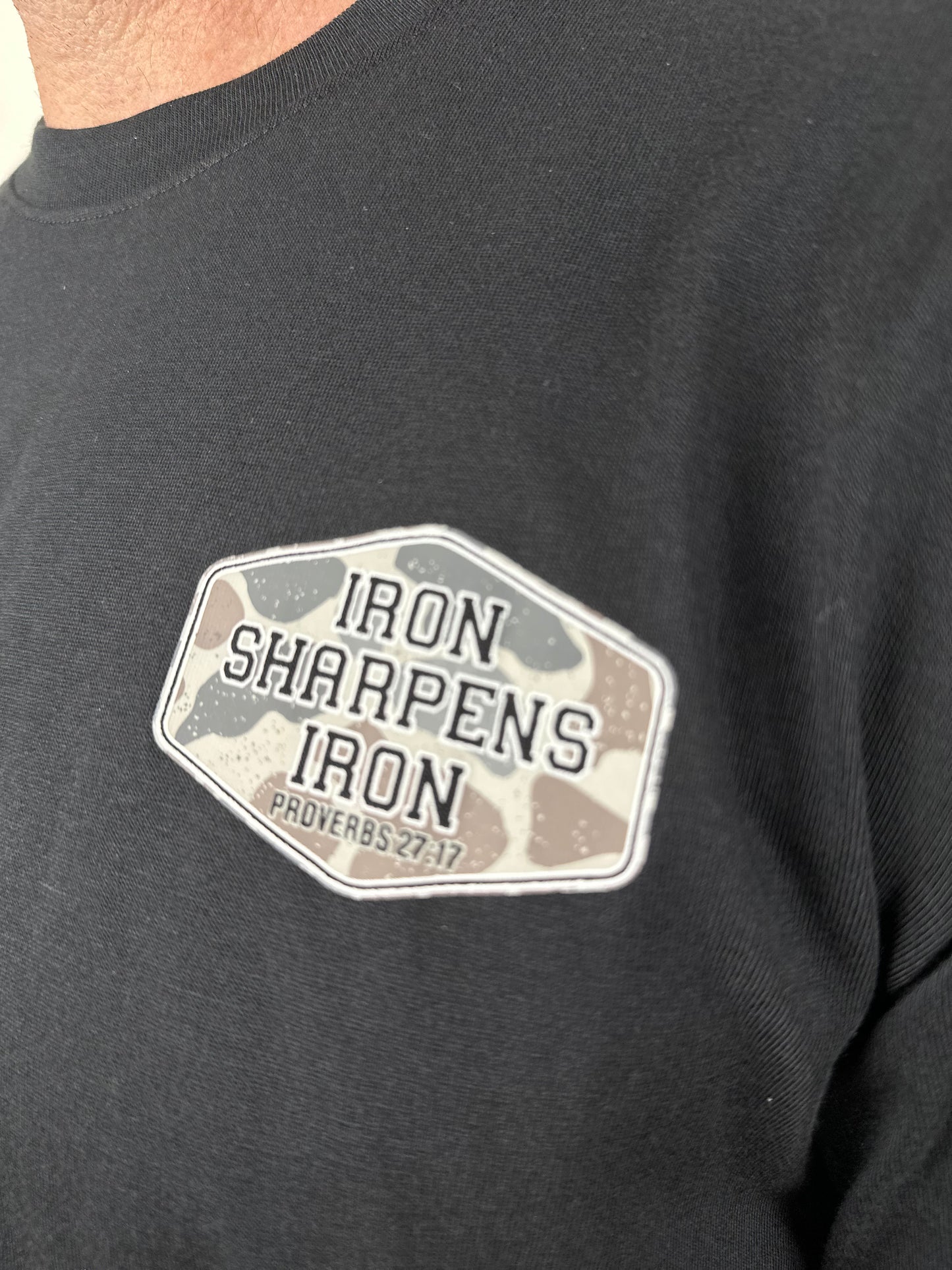 Burlebo | Tee | Iron Sharpens Iron | Black