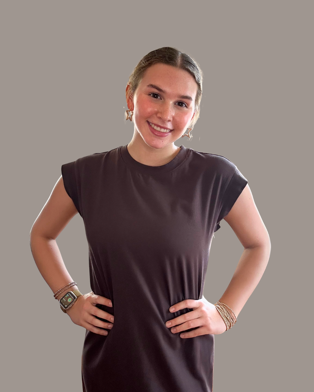 Everyday Midi Tee Dress | Mahogany