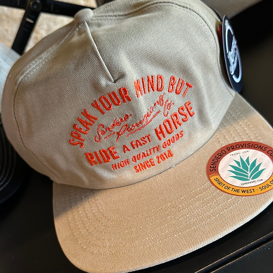 Sendero | Fast Horse Hat * Restock
