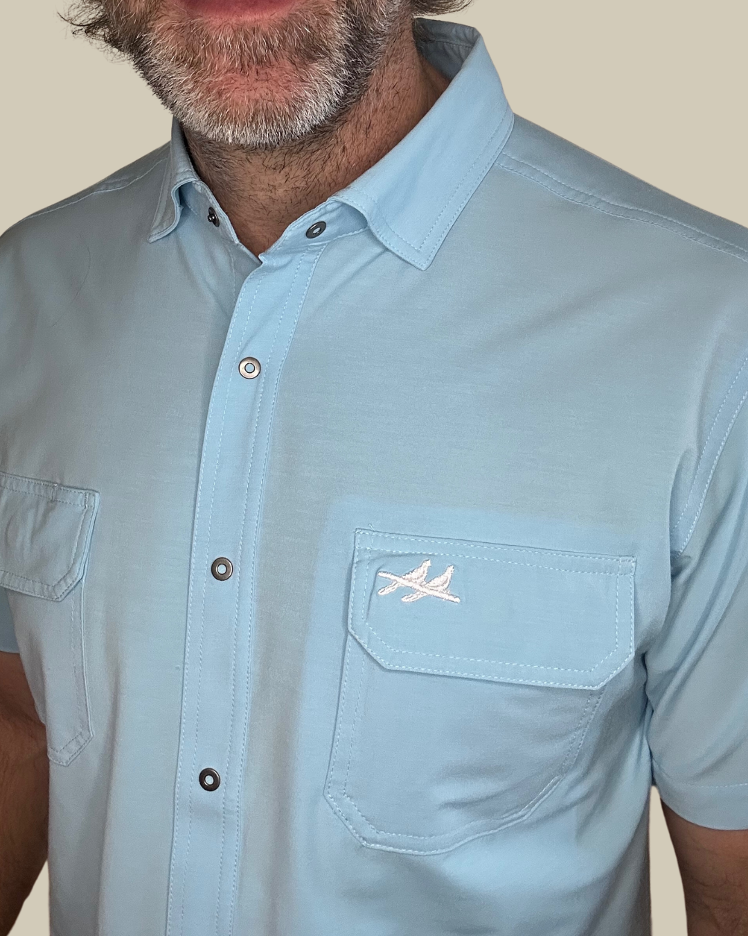 Two Dove Outdoors | The Rio Short Sleeve | Aqua