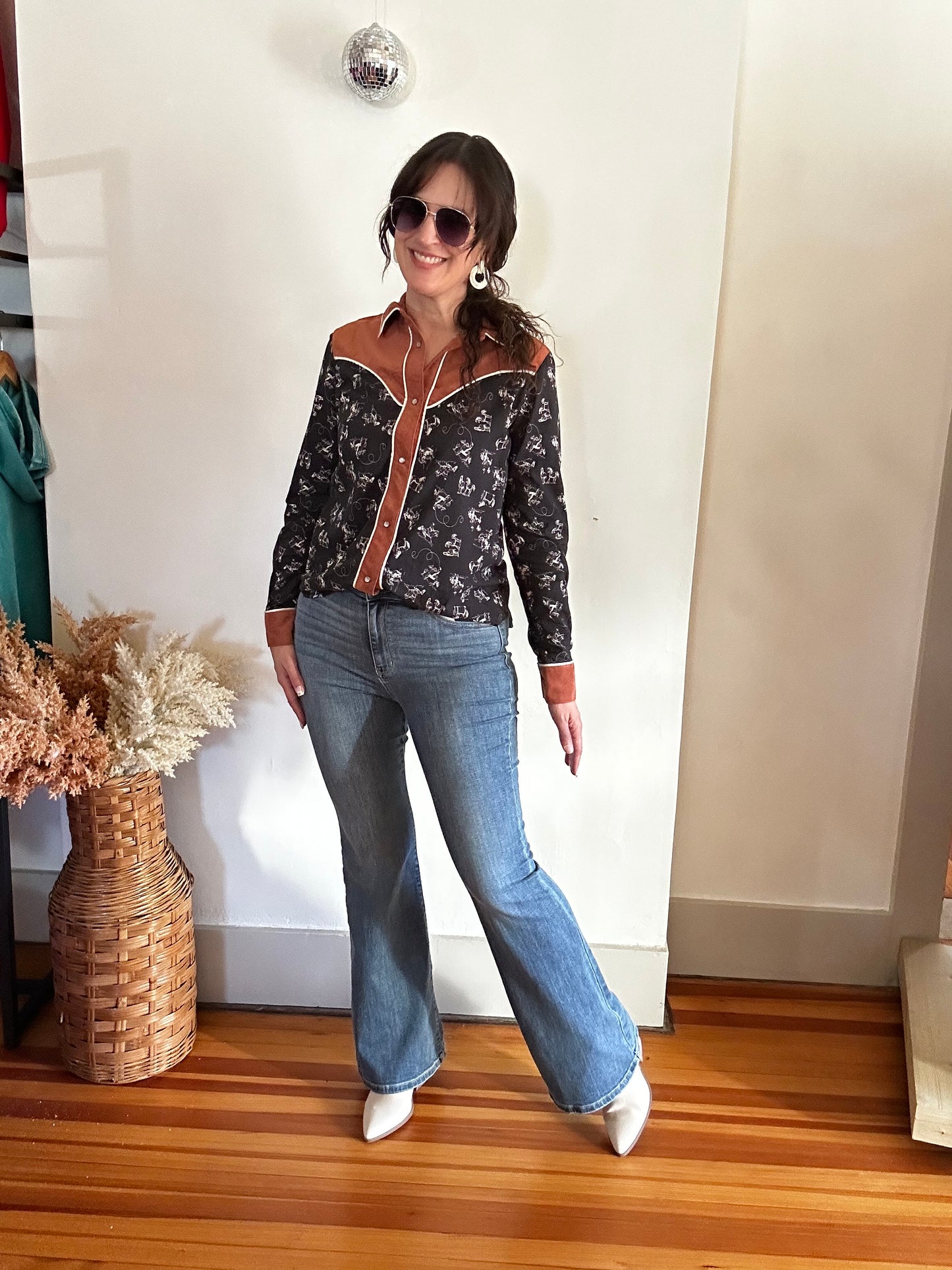 High Waist Flair | Regular Denim