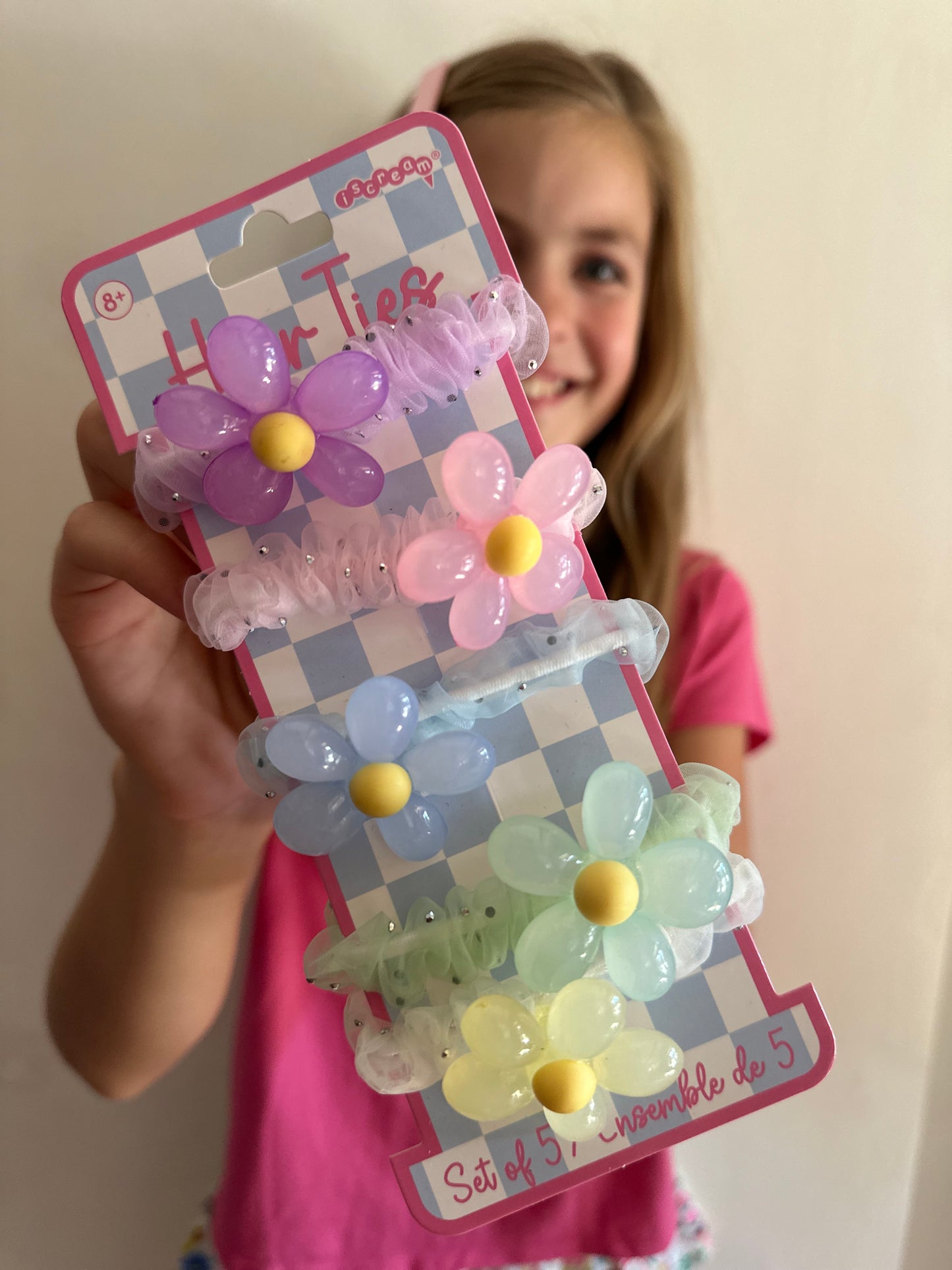Flower Hair Tie Set
