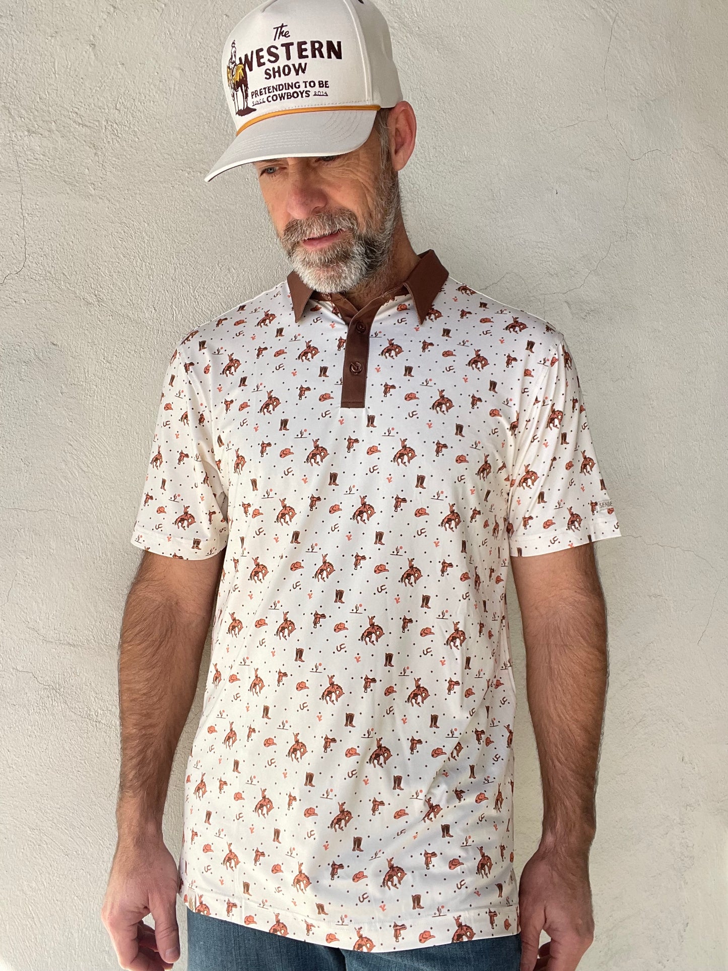 Sendero | High Noon Performance Polo | Bronco Rider