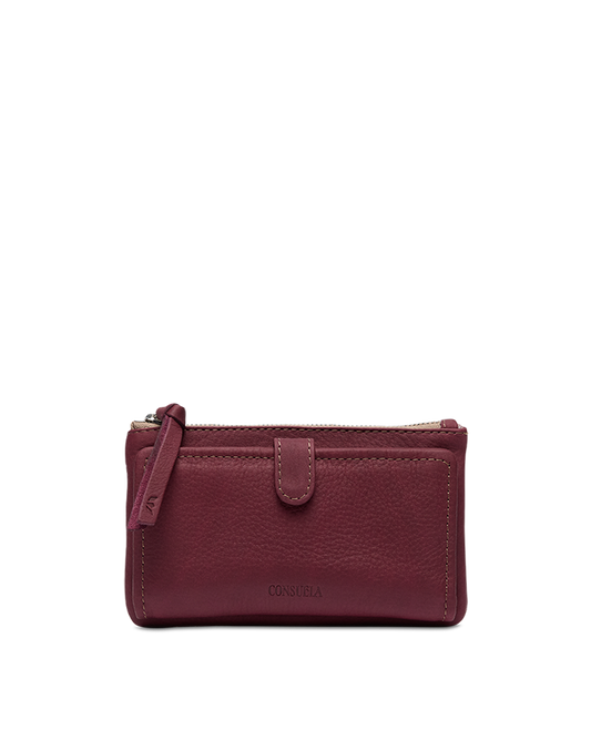 Consuela | Slim Wallet | Plum