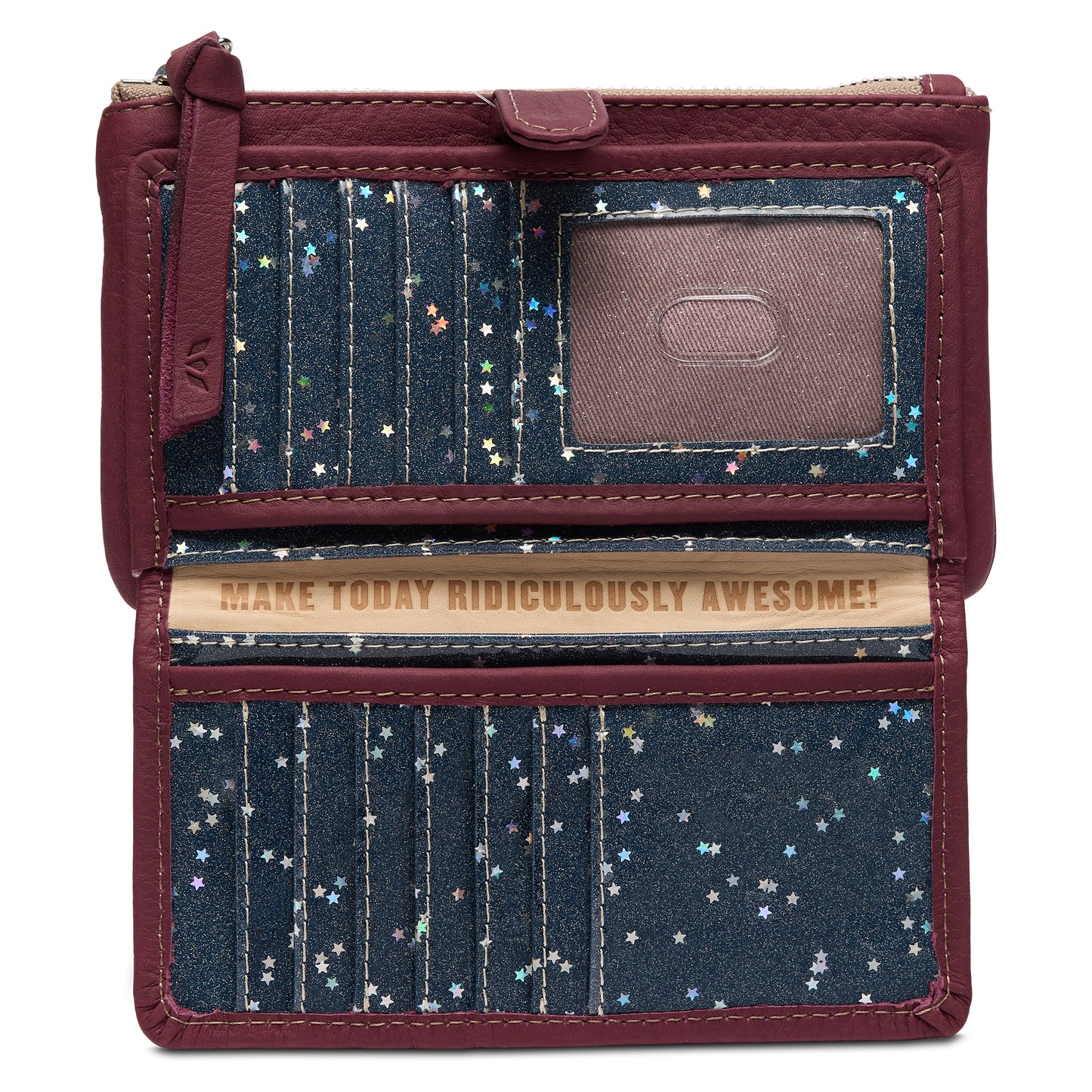 Consuela | Slim Wallet | Plum