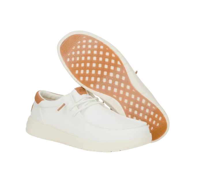 Hey Dude | Men | Paul Canvas | White