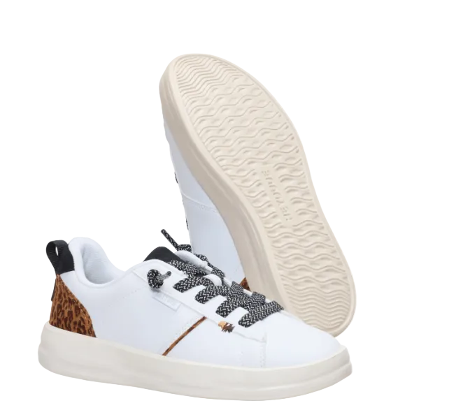 HEYDUDE | Youth | Karina Duo On Point White Leopard