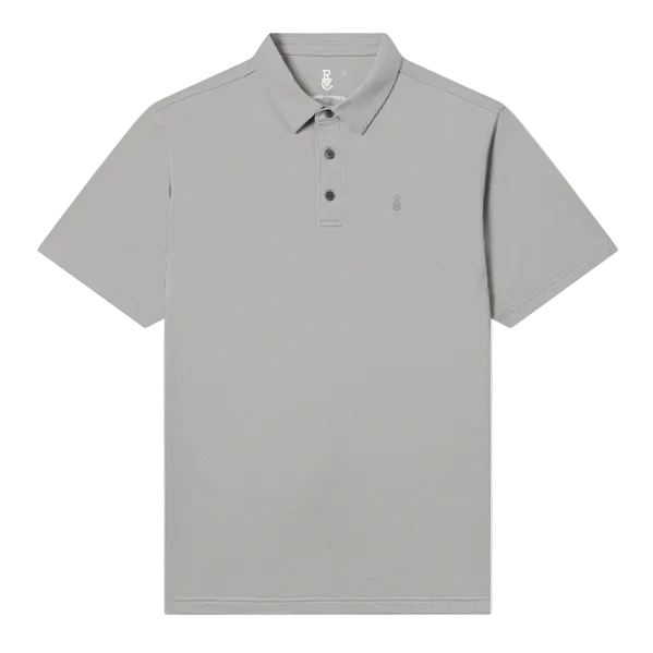 Raised by Coyotes | Gray Go Everywhere Polo