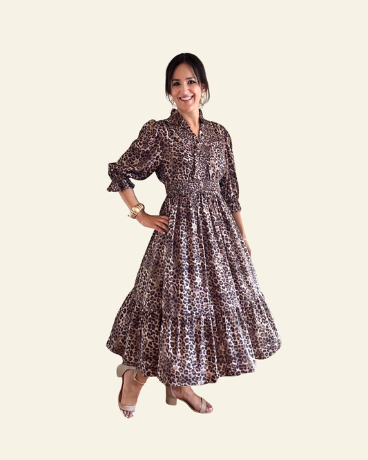 Rawr Maxi Dress | Leopard Print