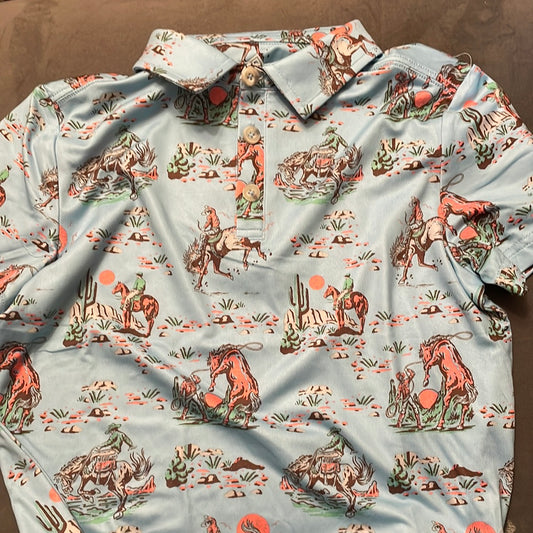 Burlebo | YOUTH Polo | Cowboy Up (Restock)